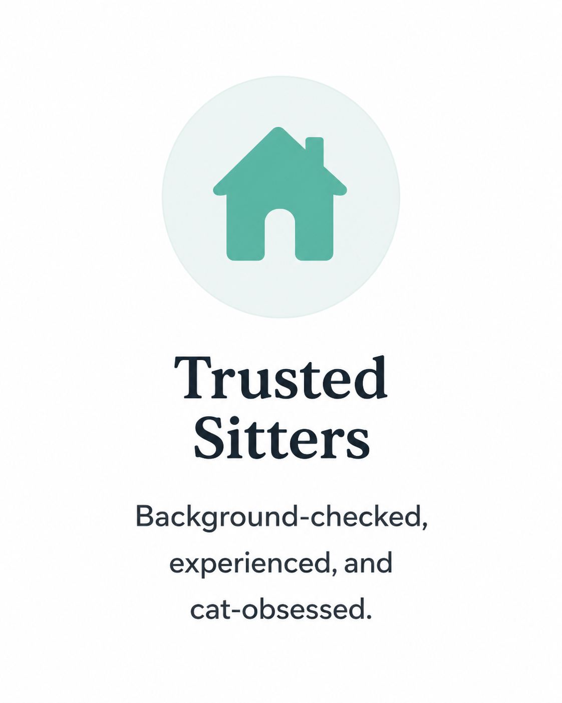 Trusted sitters